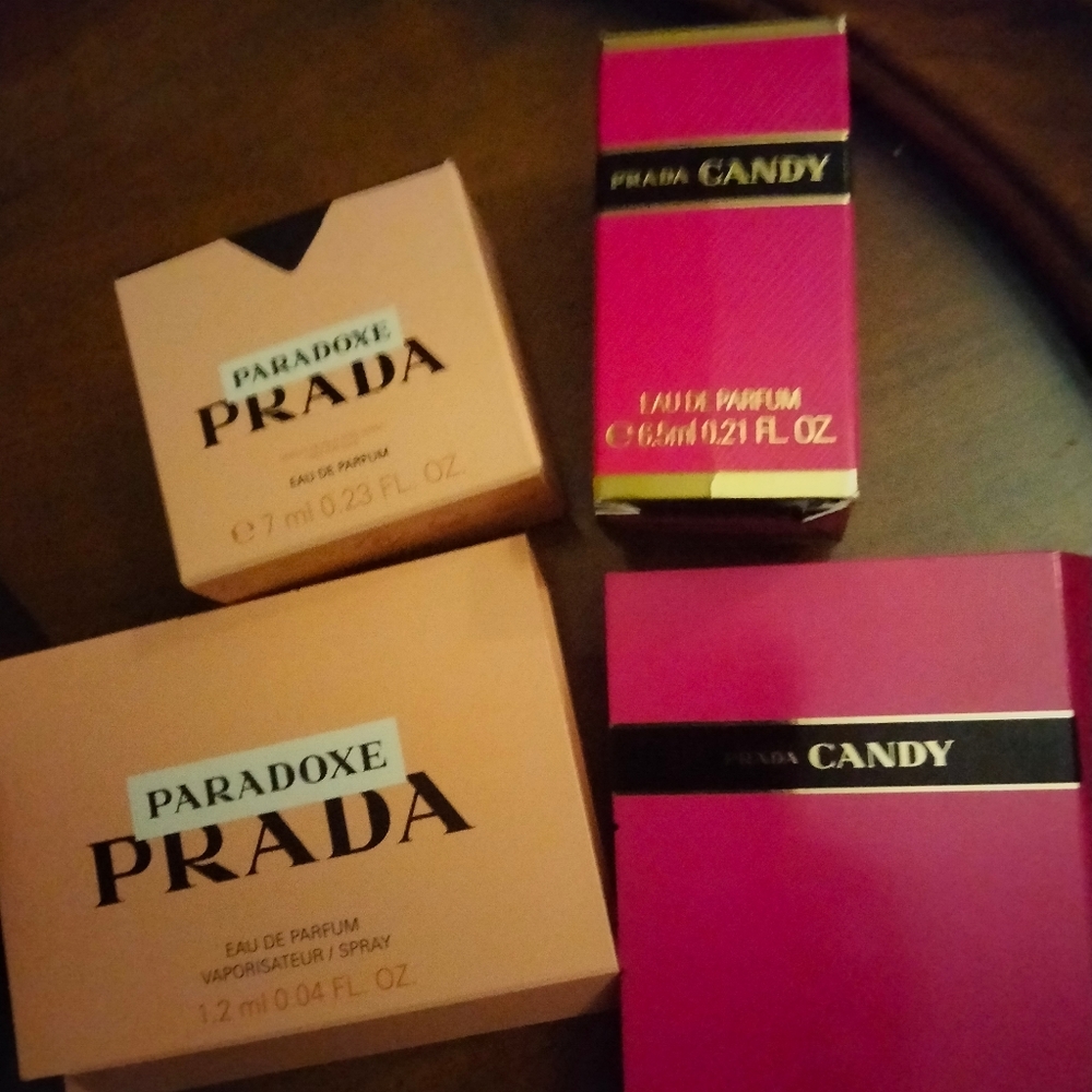 Prada Travel Size And Sample Size Perfume